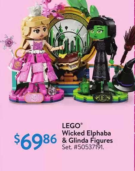 LEGO® Wicked Elphaba & Glinda Figures