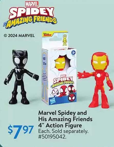 Marvel Spidey and His Amazing Friends 4" Action Figure