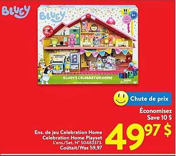 BLUEY'S CELEBRATION HOME