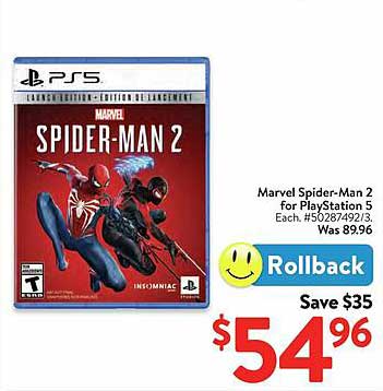 Marvel Spider-Man 2 for PlayStation 5