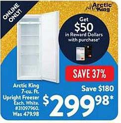 Arctic King 7-cu. ft. Upright Freezer