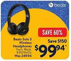 Beats Solo 3 Wireless Headphones