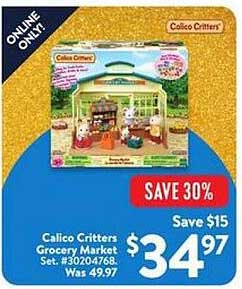 Calico Critters Grocery Market Set