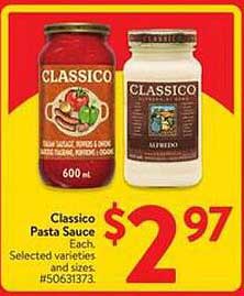 Classico Pasta Sauce