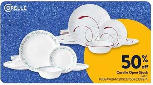 Corelle Open Stock