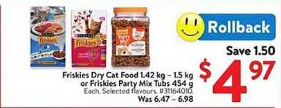 Friskies Dry Cat Food