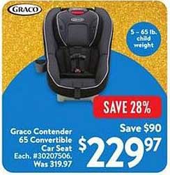 Graco Contender 65 Convertible Car Seat