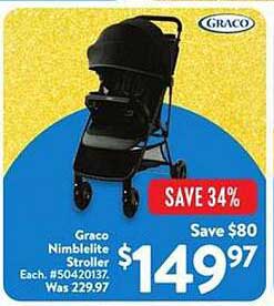 Graco Nimblelite Stroller