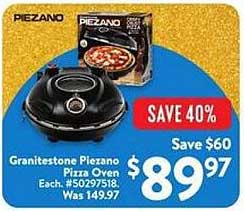 GraniteStone Piezano Pizza Oven