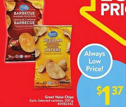 Great Value Chips