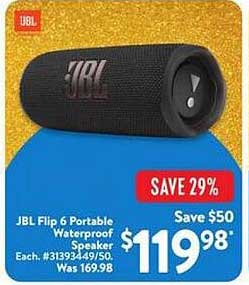 JBL Flip 6 Portable Waterproof Speaker