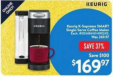 Keurig K-Supreme SMART Single-Serve Coffee Maker