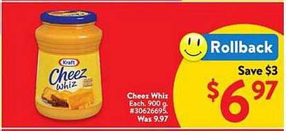 Kraft Cheez Whiz