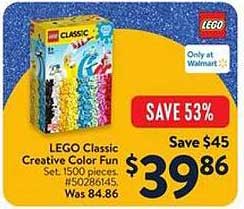 LEGO Classic Creative Color Fun