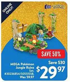 MEGA Pokémon Jungle Ruins Set