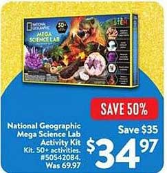 National Geographic Mega Science Lab Activity Kit