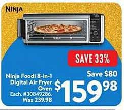 Ninja Foodi 8-in-1 Digital Air Fryer Oven