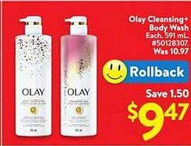 Olay Cleansing + Body Wash