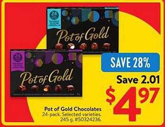 Pot of Gold Chocolates