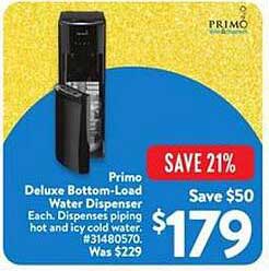 Primo Deluxe Bottom-Load Water Dispenser