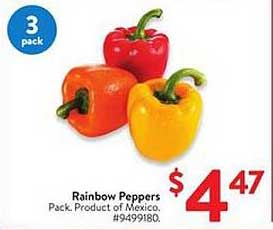 Rainbow Peppers