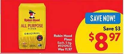 Robin Hood All Purpose Flour