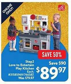 Step2 Love to Entertain Play Kitchen