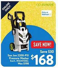 Sun Joe 2200-PSI Pressure Washer