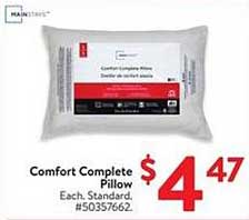 Comfort Complete Pillow