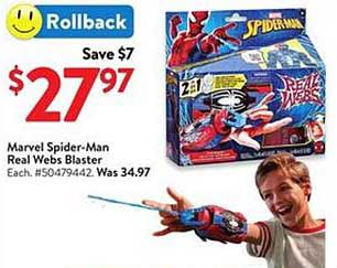Marvel Spider-Man Real Webs Blaster