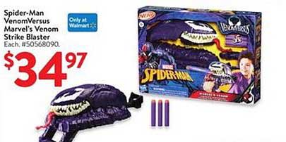 Spider-Man Venom Versus Marvel's Venom Strike Blaster