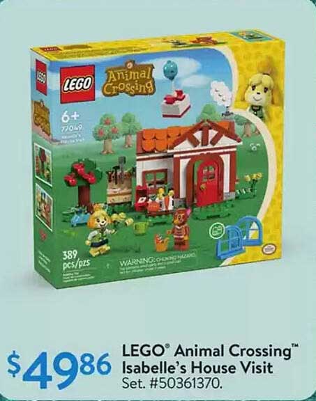 LEGO® Animal Crossing™ Isabelle's House Visit