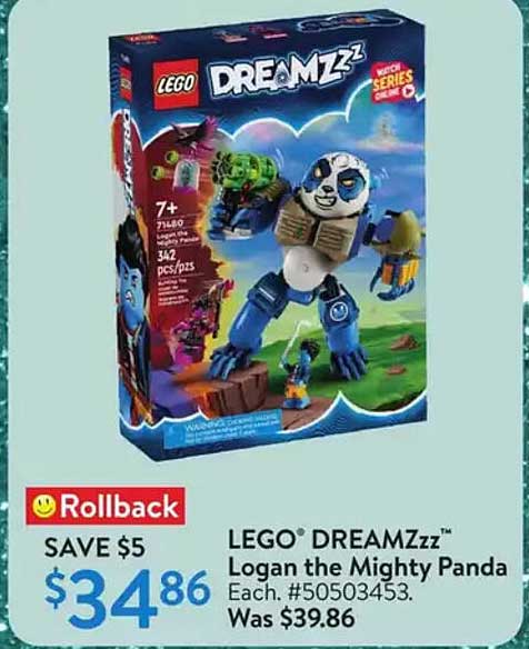 LEGO® DREAMZzz™ Logan the Mighty Panda