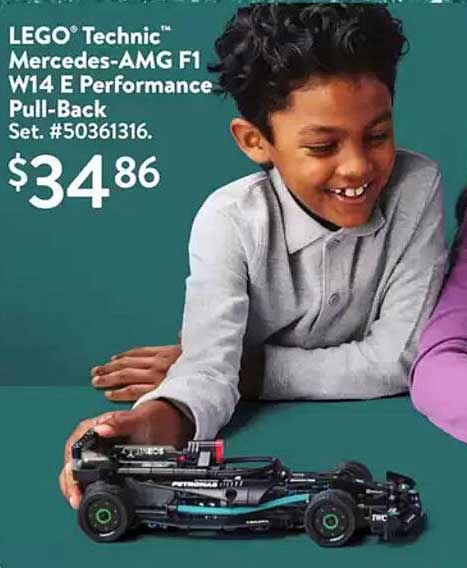 LEGO® Technic™ Mercedes-AMG F1 W14 E Performance Pull-Back