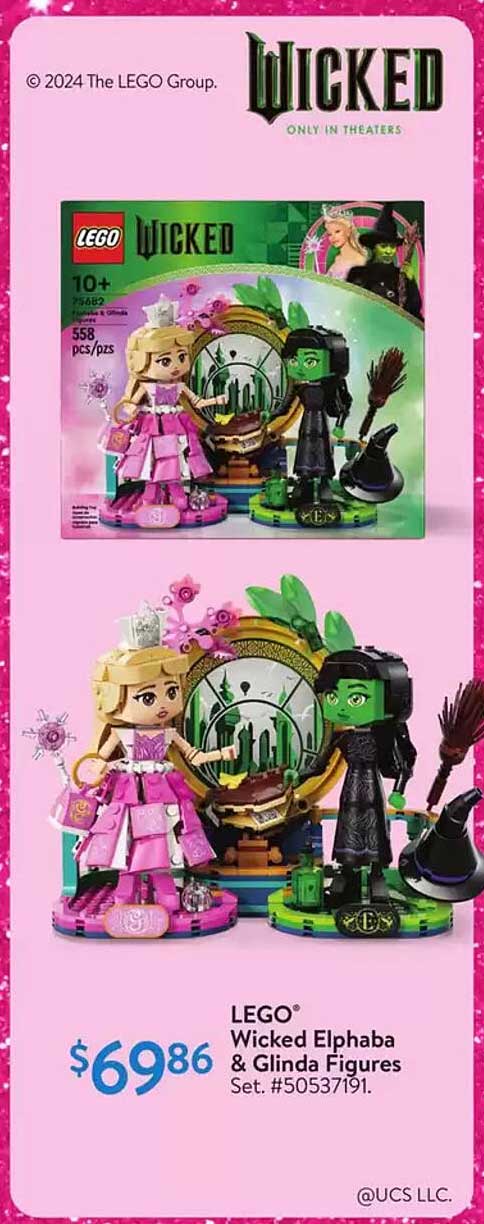 LEGO® Wicked Elphaba & Glinda Figures Set. #50537191