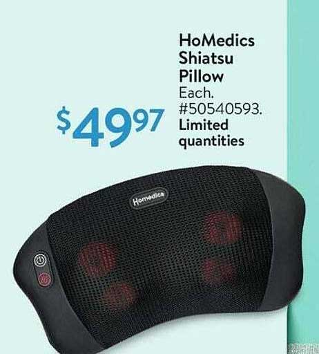HoMedics Shiatsu Pillow