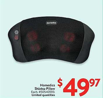 Homedics Shiatsu Pillow
