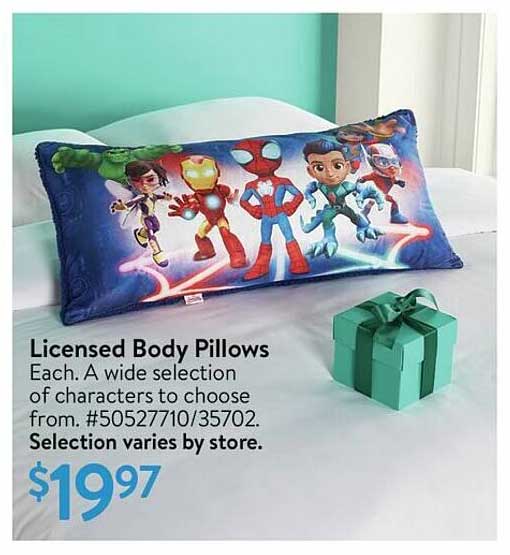Licensed Body Pillows