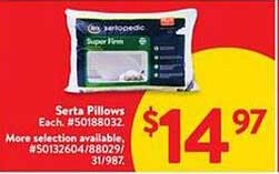 Serta Pillows