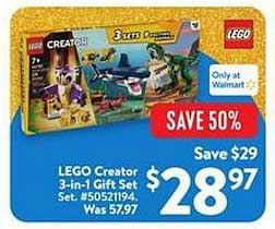LEGO Creator 3-in-1 Gift Set