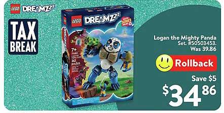 LEGO DREAMZzz Logan the Mighty Panda Set #50030453