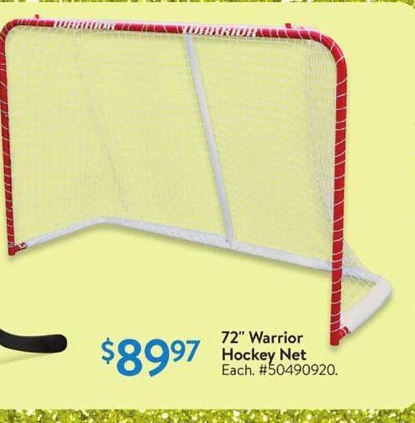 72" Warrior Hockey Net