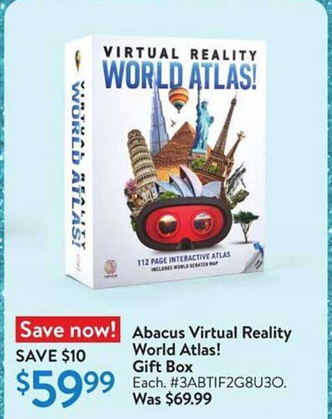 Abacus Virtual Reality World Atlas!