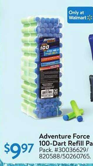 Adventure Force 100-Dart Refill Pack