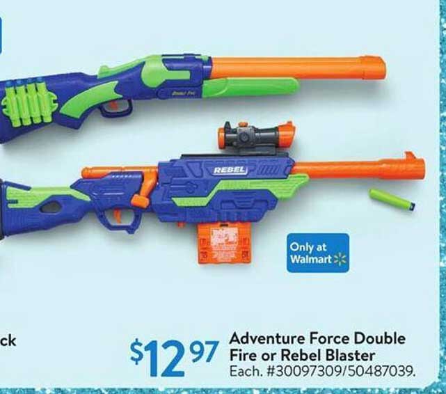 Adventure Force Double Fire or Rebel Blaster