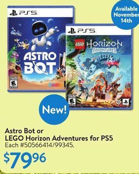 Astro Bot or LEGO Horizon Adventures for PS5