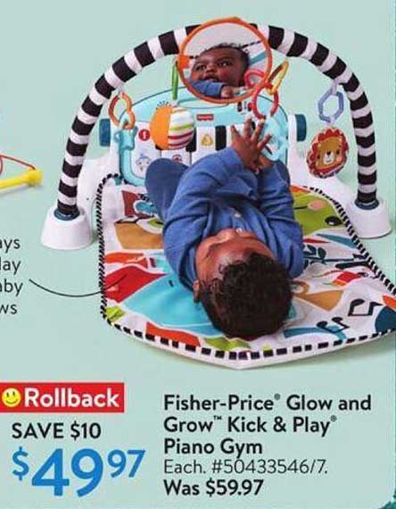 Fisher-Price® Glow and Grow™ Kick & Play® Piano Gym