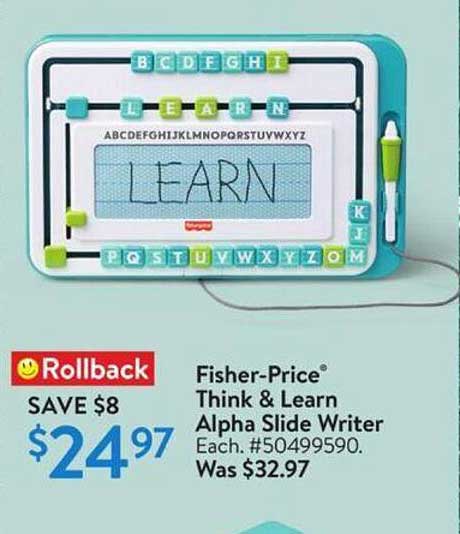 Fisher-Price® Think & Learn Alpha Slide Writer