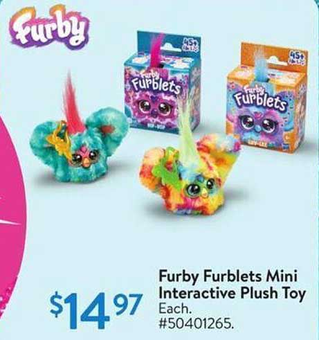 Furby Furblets Mini Interactive Plush Toy