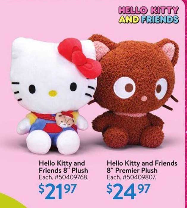 Hello Kitty and Friends 8" Plush